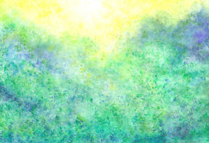 Summer Sun - Watercolor - 12 x 17 - $140