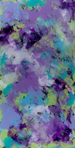 Colorful Springtime - Acrylic on Plexiglas - 12 X 24 - $175