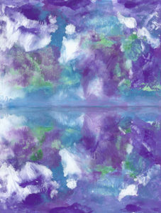 Meadow Reflection - Watercolor - 9 X 12 - $90
