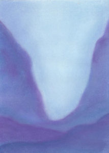 My Blue Valley - Pastel - 9 x 12 - $90