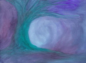 Night Light - Watercolor - 11 x 15 - $100
