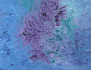Spring Purple - Acrylic - 11 X 14 - $100