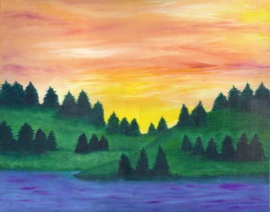 Dawn's Early Light - Acrylic - 16 X 20 - Sold - Print Available